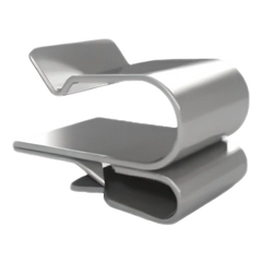 SNAPNRACK SNAPNRACK 232-01173 Smart Clip II Stainless Steel Wire Management Clip