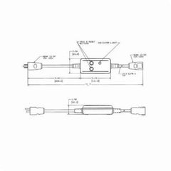 HUBBELL WIRING Wiring Device-Kellems GFP4C15A 3-Wire Automatic Set Portable Straight Blade Fabricated