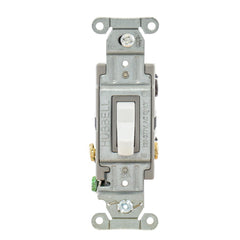HUBBELL WIRING Wiring Device-Kellems CSB420W 4-Way Specification Grade Standard AC Toggle Switch