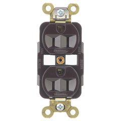 HUBBELL WIRING Wiring Device-Kellems HBL5262 1-Phase Duplex Extra Heavy Duty Self-Grounding Screw Mount