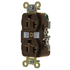 HUBBELL WIRING Wiring Device-Kellems HBL5362 1-Phase Duplex Extra Heavy Duty Self-Grounding Screw Mount