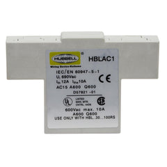 HUBBELL WIRING Wiring Device-Kellems HBLAC1 Circuit-Lock® Twist-Lock® 3-Pole 2-Position Break After Break Pilot Duty Standard