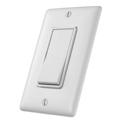 HUBBELL WIRING Wiring Device-Kellems RSD115W Standard Decorator Positive Snap Self-Grounding 120/277 V 15 A