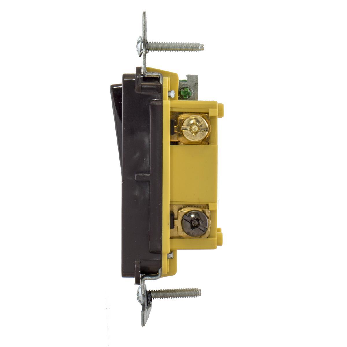 WIRING DEVICE-KELLEMS Wiring Device-Kellems RSD315 Rocker Switch 120/277 V 3-Way Residential Grade Standard