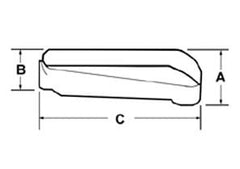 BRIDGEPORT Bridgeport MLB-46 Conduit Body, Mogul, Aluminum, Size 2 Inch