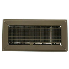 HART & COOLEY Hart & Cooley 10631 4 x 10 Steel Floor Register Golden Sand 210 Series