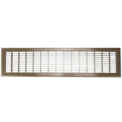 HART & COOLEY Hart & Cooley 11867 6 x 30 Golden Sand Floor Return Air Grille