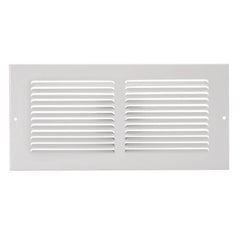 HART & COOLEY Hart & Cooley 43108 Return Air Grille 10 x 4 Steel 1/3 Fin Spacing
