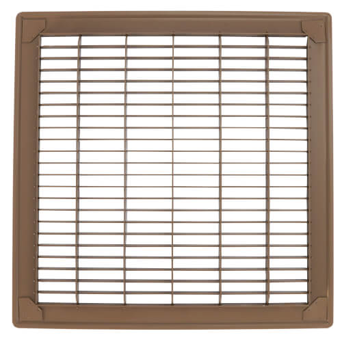 HART & COOLEY Hart & Cooley 11890 12 x 12 Golden Sand Floor Return Air Grille