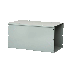 HOFFMAN nVent HOFFMAN F88G120 Straight Section Lay-in Hinged-Cover Type 1 no KOs 120 in