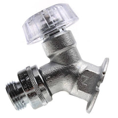 WOODFORD Woodford 24C Model 24 1/2 x 3/4 Sweat Inlet Anti-Siphon Mild Climate Wall Faucet w/ Polycarbonate Handle