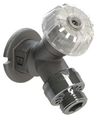 WOODFORD Woodford 24C Model 24 1/2 x 3/4 Sweat Inlet Anti-Siphon Mild Climate Wall Faucet w/ Polycarbonate Handle