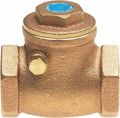 MILWAUKEE MILWAUKEE UP0967000112 Valve 1-1/2 Threaded Low Lead Brass Swing Check Valve