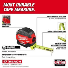 MILWAUKEE Milwaukee 48-22-1435E 35 ft. STUD Tape Measure with Engineer's Scale
