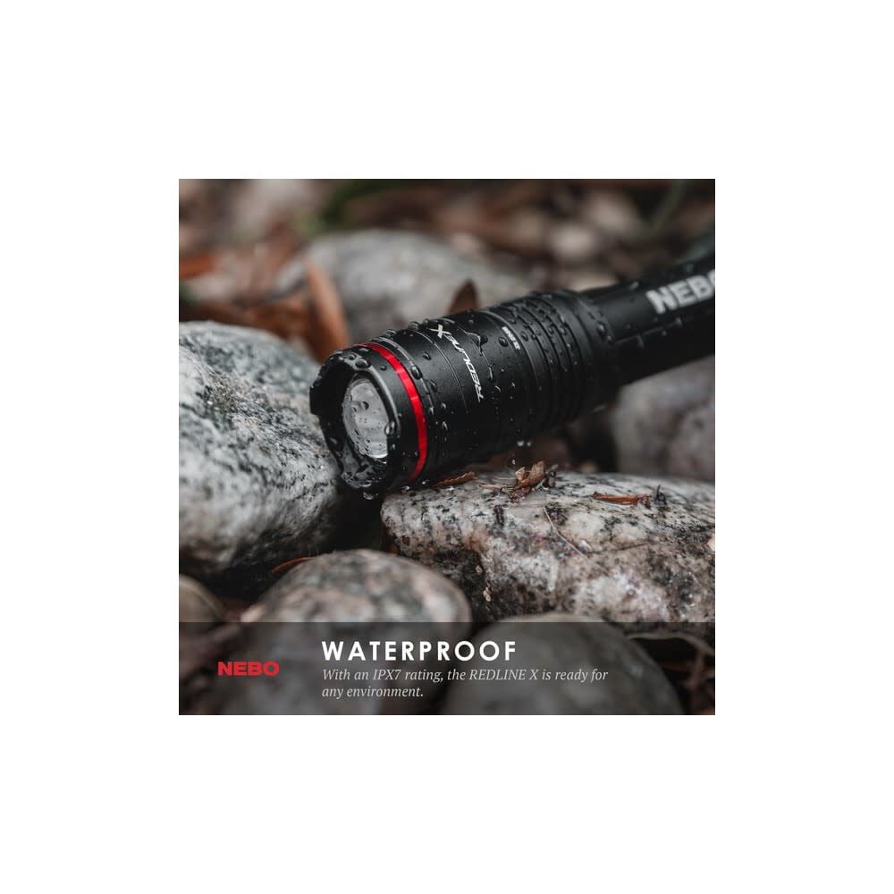 NEBO NEBO NEB-FLT-0008 Redline X Rechargeable LED Flashlight