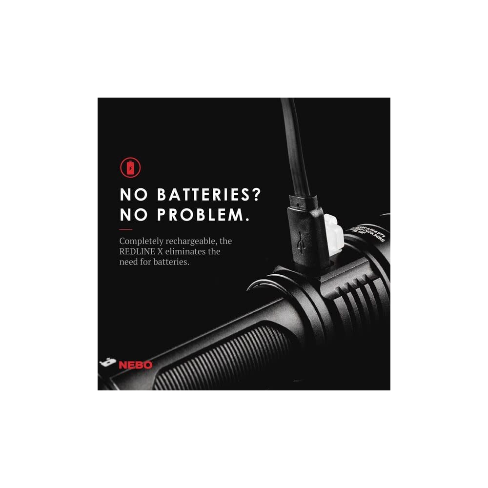 NEBO NEBO NEB-FLT-0008 Redline X Rechargeable LED Flashlight
