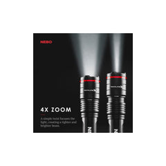 NEBO NEBO NEB-FLT-0008 Redline X Rechargeable LED Flashlight
