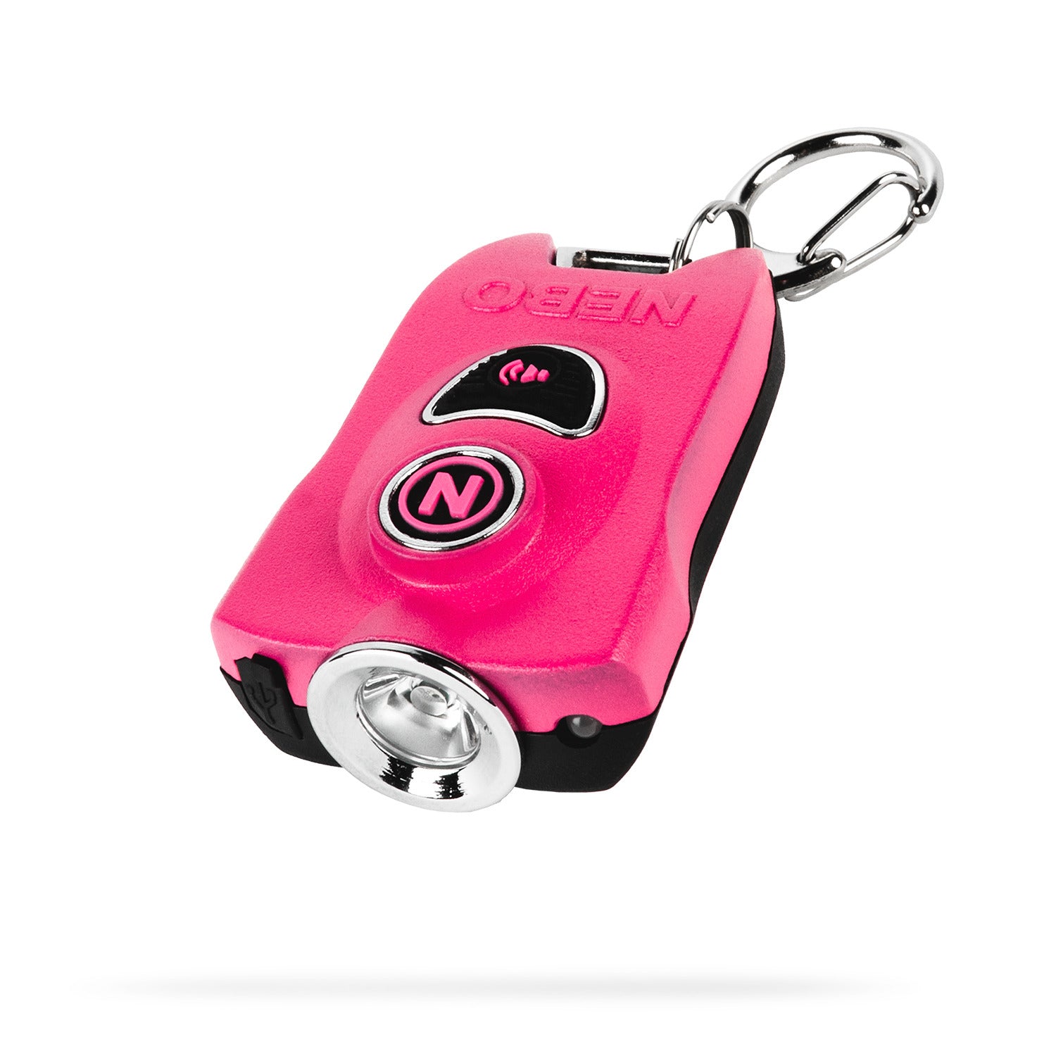NEBO NEBO NEB-KEY-0002 MyPal Pink Keychain Light and Safety Alarm