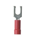 PANDUIT Panduit PV18-6LF-CY Locking Fork Vinyl 22-18AWG #6 PK100