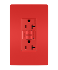 LEGRAND Pass & Seymour 2097TRRED Duplex Self-Test Tamper-Resistant GFCI Receptacle 125V 20A