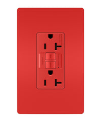 LEGRAND Pass & Seymour 2097TRRED Duplex Self-Test Tamper-Resistant GFCI Receptacle 125V 20A