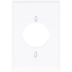 LEGRAND Pass & Seymour TP720W Power Outlet Receptacle Opening, Single-Gang White