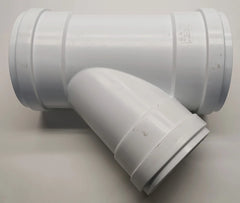 PLASTIC TRENDS Plastic Trends G308-6 SDR 35 Gasket Joint 45-Degree Wye