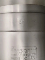 PLASTIC TRENDS Plastic Trends G308-6 SDR 35 Gasket Joint 45-Degree Wye