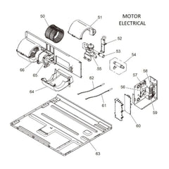 FUJITSU GENERAL AMERICA Fujitsu ADUH24LUAS1 Concealed Duct Indoor Unit 24000 BTU Multi Zone R-410A