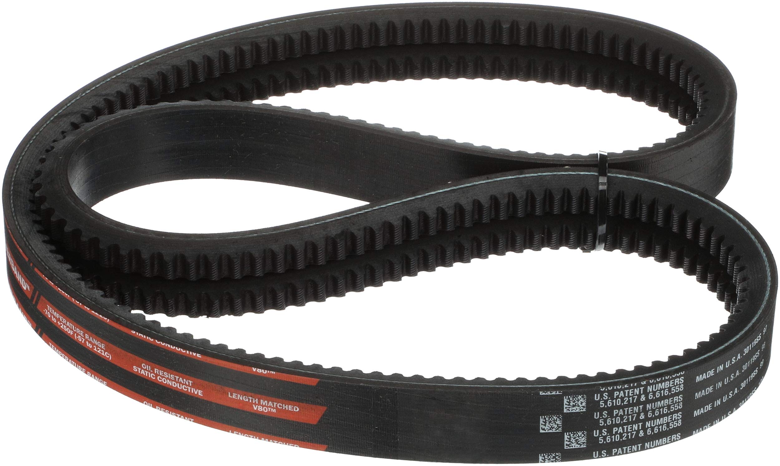 GATES GATES 2/5VX1180 2 Banded 118OD Belt