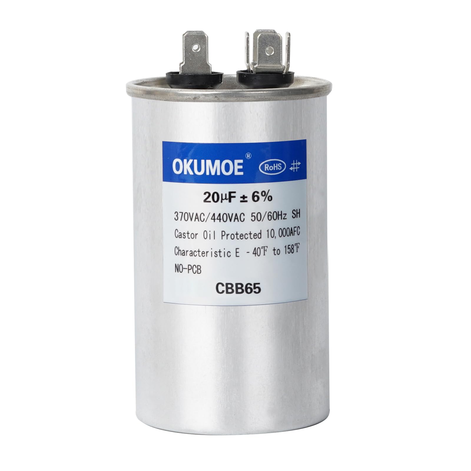 HEATINGVARIOUSMFG-GENERIC HEATINGVARIOUSMFG-GENERIC 20MFD-440V Capacitor