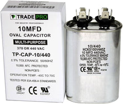 HEATINGVARIOUSMFG-GENERIC HEATINGVARIOUSMFG-GENERIC 10MFD-440V Motor Run Capacitor