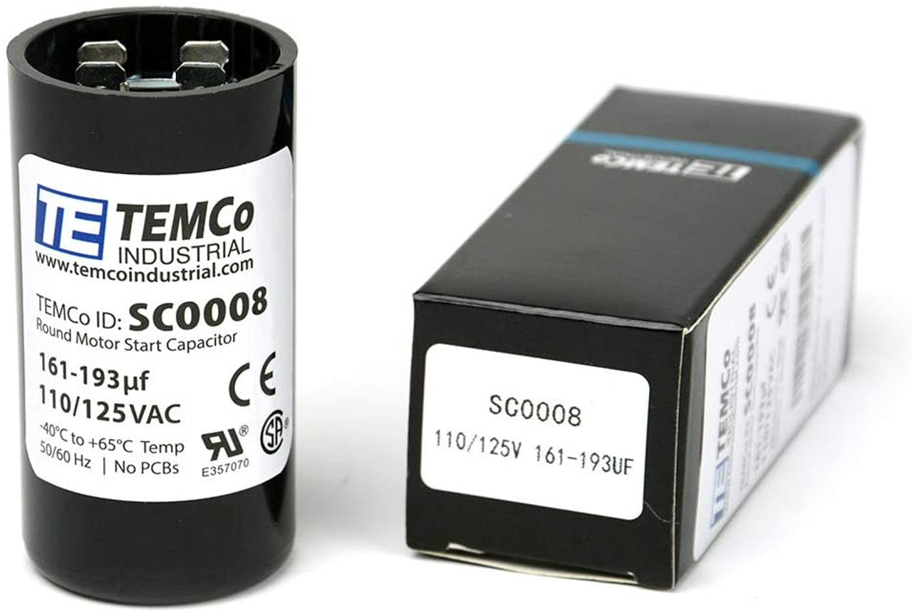 HEATINGVARIOUSMFG-GENERIC HEATINGVARIOUSMFG-GENERIC 161-193MFD-125V Start Capacitor