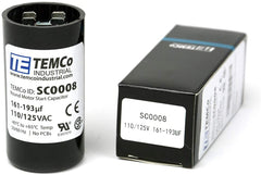 HEATINGVARIOUSMFG-GENERIC HEATINGVARIOUSMFG-GENERIC 161-193MFD-125V Start Capacitor