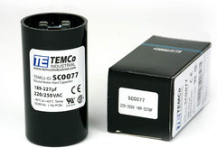 HEATINGVARIOUSMFG-GENERIC HEATINGVARIOUSMFG-GENERIC 189-227MFD-220V Start Capacitor