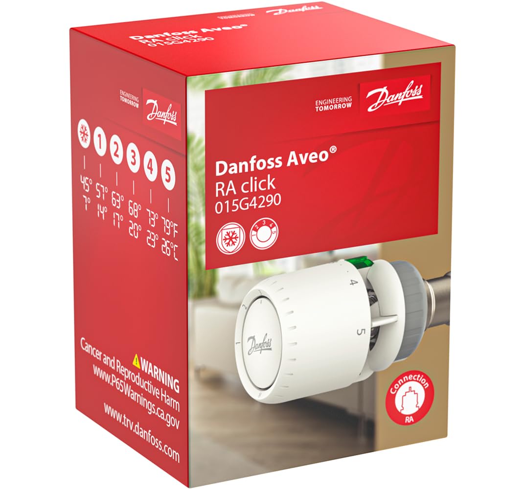 HEATINGVARIOUSMFG-GENERIC Heatingvariousmfg-generic 015G-4292 Heatingvariousmfg-generic Danfoss RA2000 Thermostatic Radiator Operator
