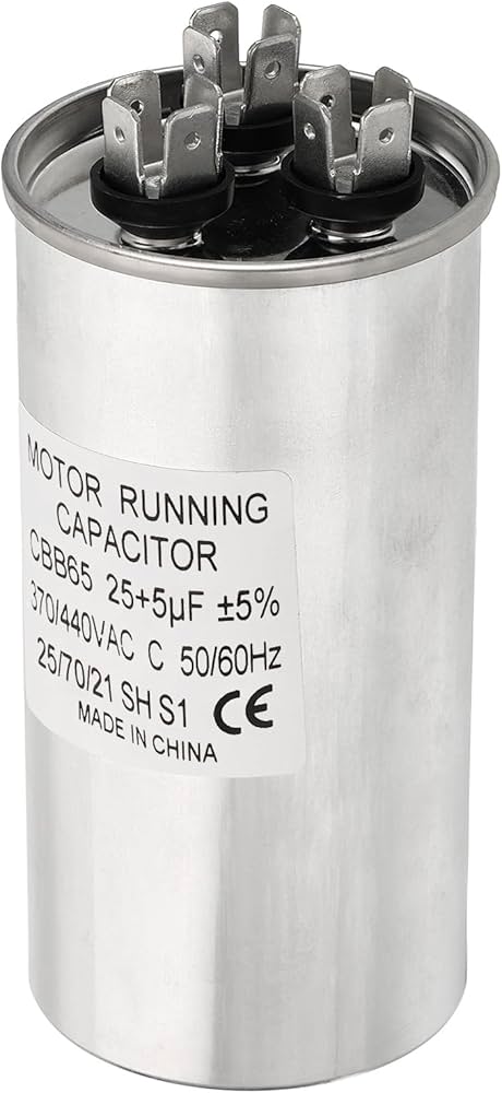 HEATINGVARIOUSMFG-GENERIC HEATINGVARIOUSMFG-GENERIC 25/5MFD-370V Capacitor