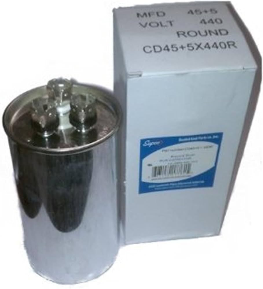 HEATINGVARIOUSMFG-GENERIC HEATINGVARIOUSMFG-GENERIC 45/5MFD-440V Capacitor