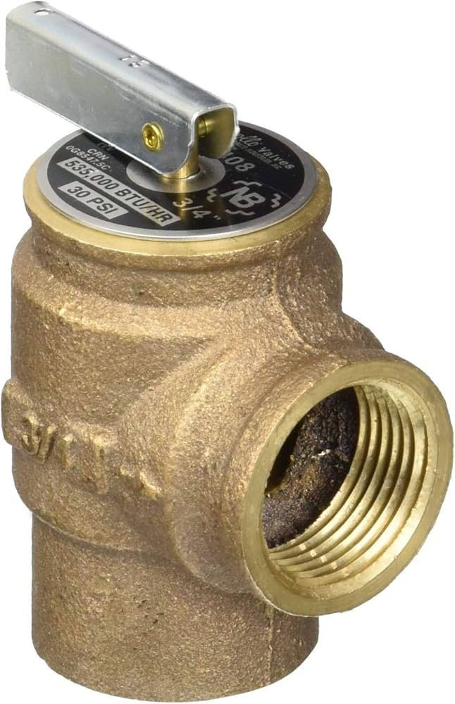 HEATINGVARIOUSMFG-GENERIC HEATINGVARIOUSMFG-GENERIC 10-408-05 Apollo 10-400 Uni-Body Safety Relief Valve