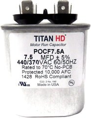 HEATINGVARIOUSMFG-GENERIC HEATINGVARIOUSMFG-GENERIC 25/7.5MFD-440V Dual Run Capacitor