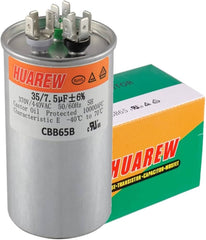 HEATINGVARIOUSMFG-GENERIC HEATINGVARIOUSMFG-GENERIC 35/7.5MFD-440V Dual Section Motor Run Capacitor