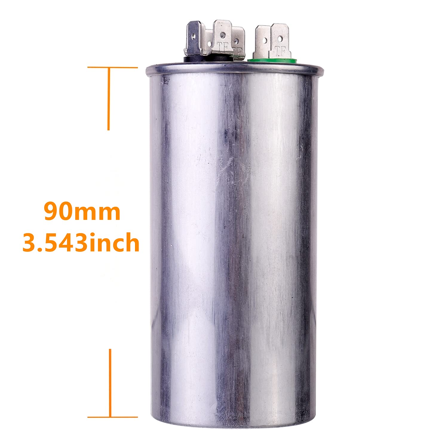 HEATINGVARIOUSMFG-GENERIC HEATINGVARIOUSMFG-GENERIC 35/7.5MFD-370V Dual Run Capacitor