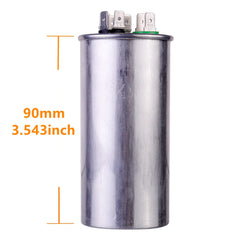 HEATINGVARIOUSMFG-GENERIC HEATINGVARIOUSMFG-GENERIC 35/7.5MFD-370V Dual Run Capacitor