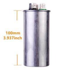 HEATINGVARIOUSMFG-GENERIC HEATINGVARIOUSMFG-GENERIC 50/7.5MFD-440V Dual Run Capacitor