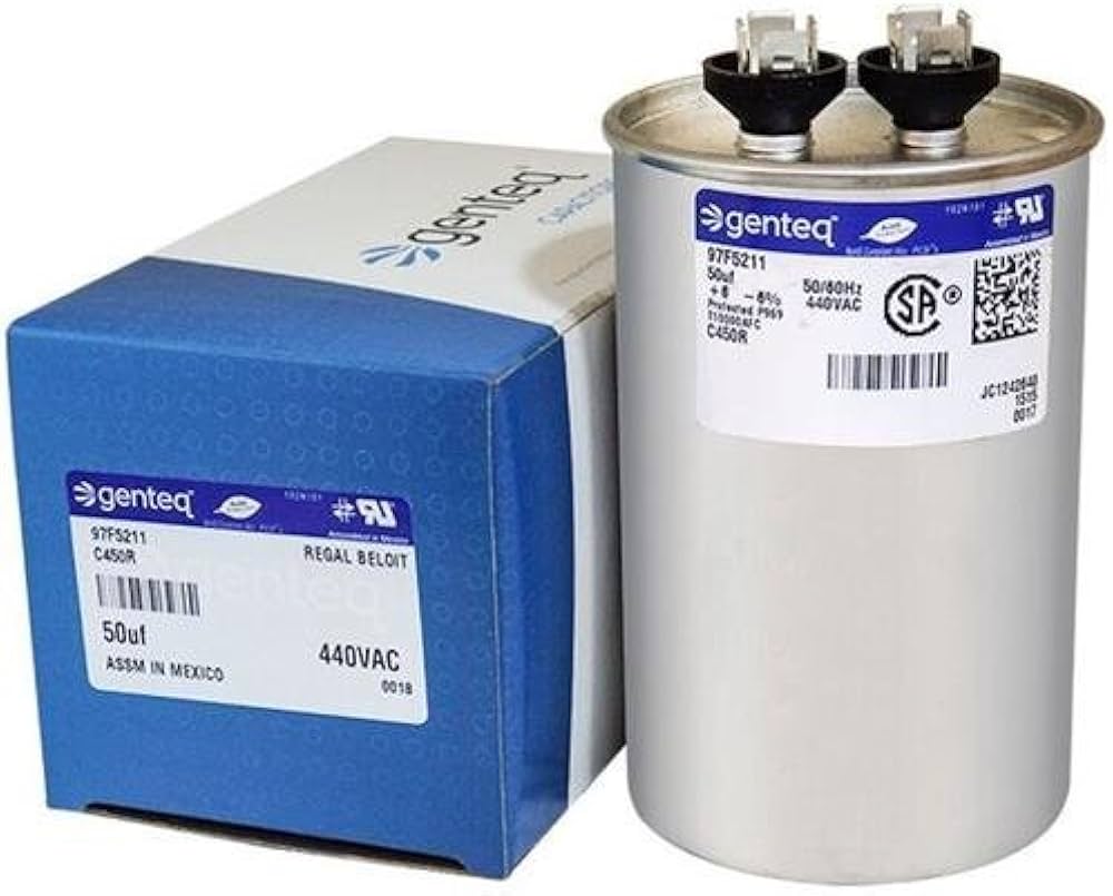 HEATINGVARIOUSMFG-GENERIC HEATINGVARIOUSMFG-GENERIC 50MFD-440V Oval Capacitor