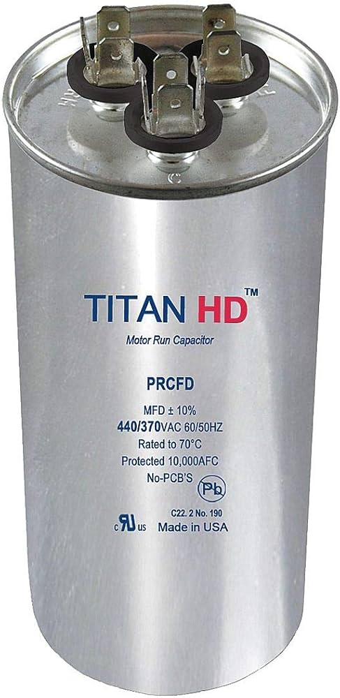 HEATINGVARIOUSMFG-GENERIC HEATINGVARIOUSMFG-GENERIC 50MFD-440V Oval Capacitor