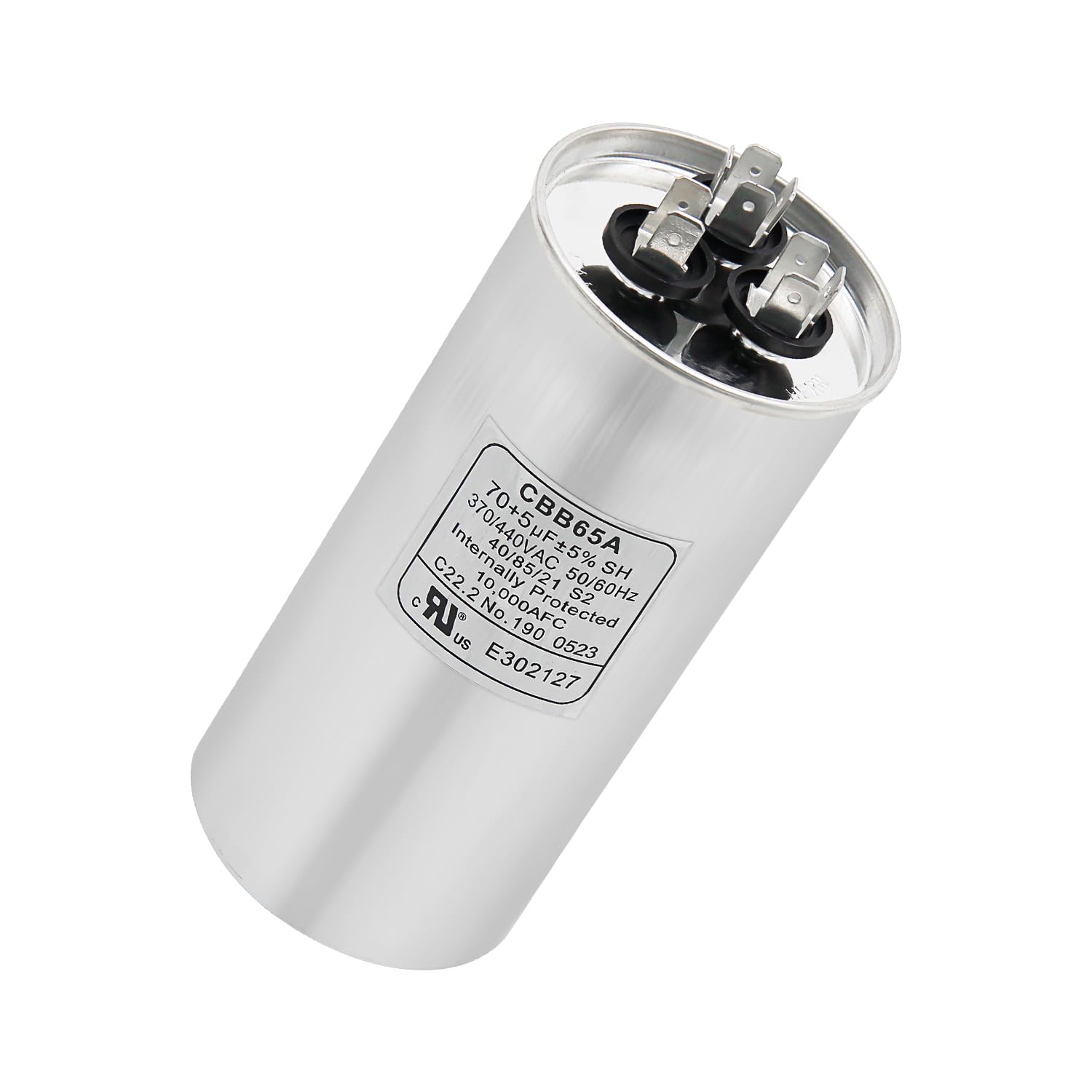 HEATINGVARIOUSMFG-GENERIC HEATINGVARIOUSMFG-GENERIC 70/5 MFD 440V Dual Run Capacitor