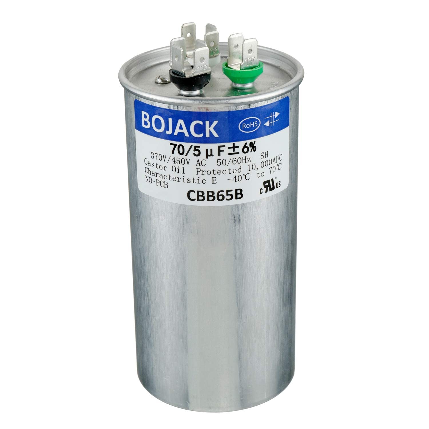HEATINGVARIOUSMFG-GENERIC HEATINGVARIOUSMFG-GENERIC 70/5 MFD 440V Dual Run Capacitor