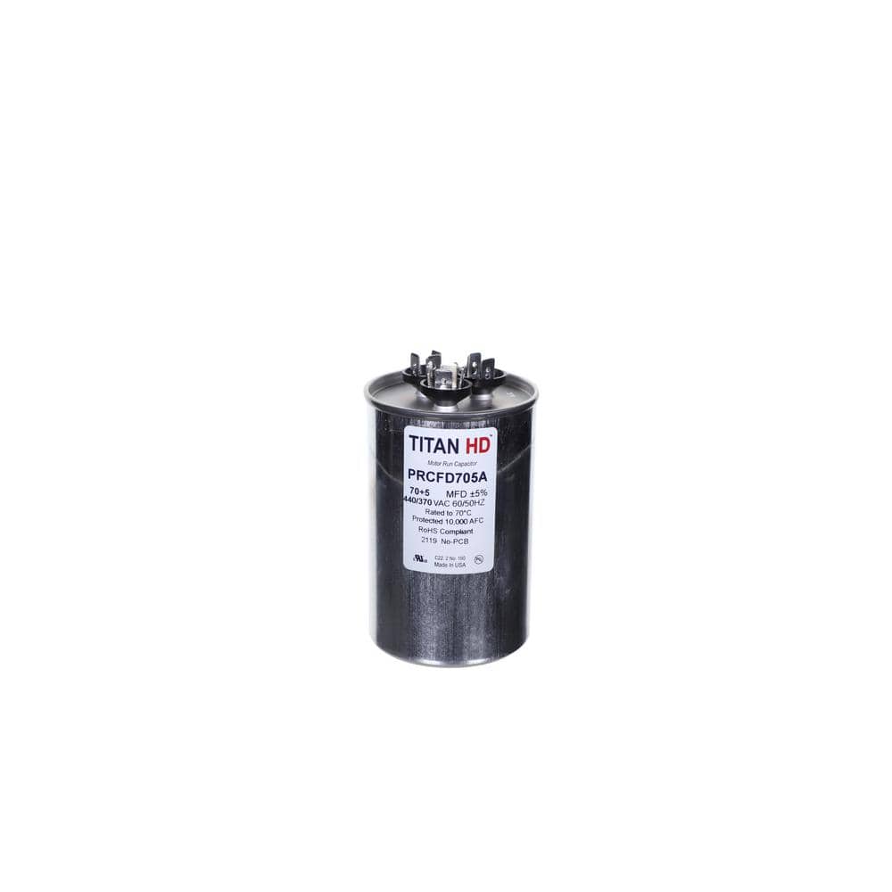 HEATINGVARIOUSMFG-GENERIC HEATINGVARIOUSMFG-GENERIC 70/5 MFD 440V Dual Run Capacitor