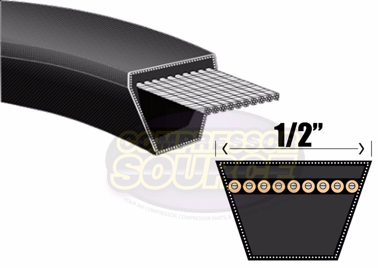 HEATINGVARIOUSMFG-GENERIC HEATINGVARIOUSMFG-GENERIC 4L550 V Belt